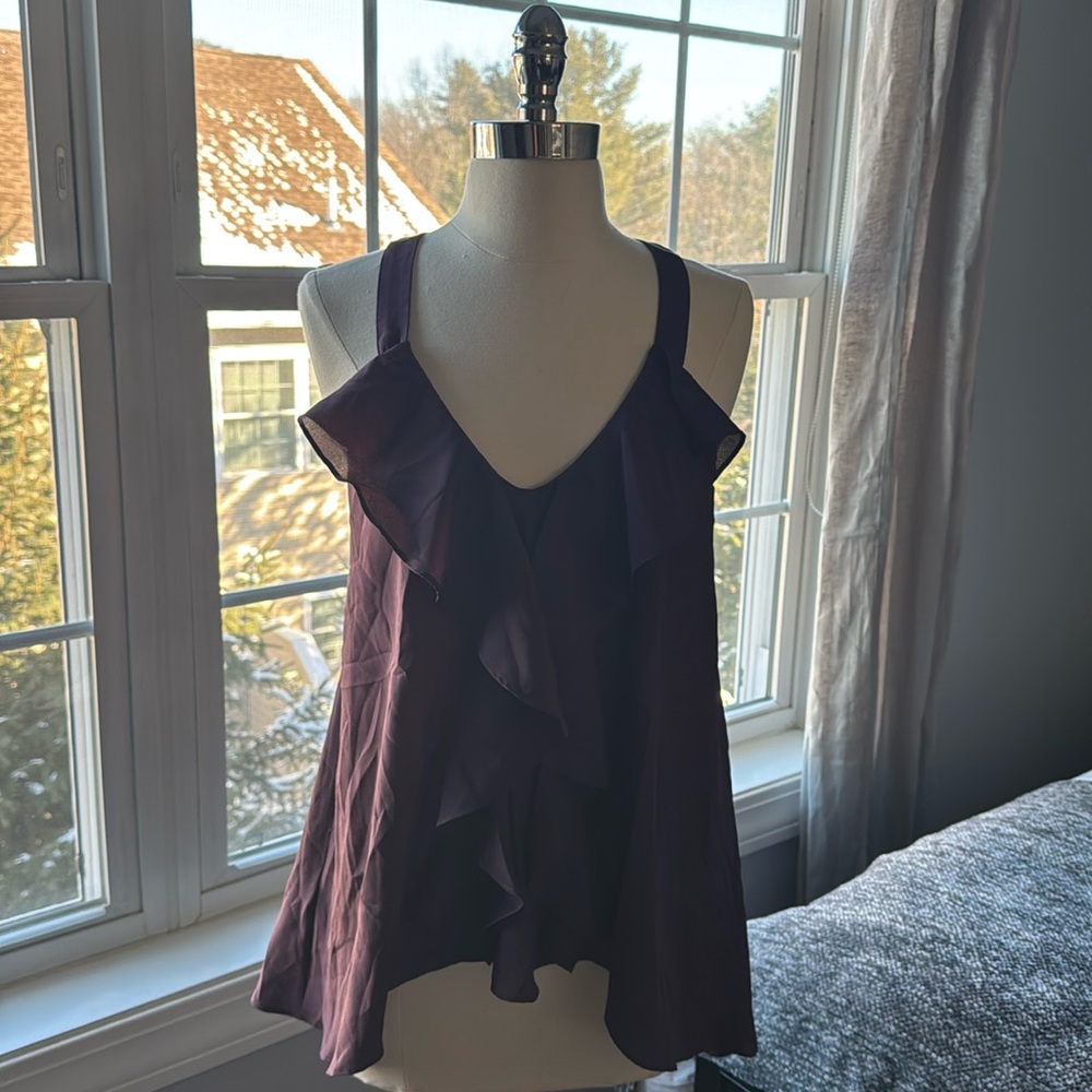 BCBGeneration Blouse Purple - Picture 3 of 5